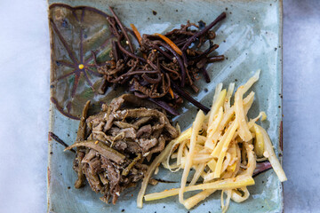 Korean seasoned vegetables