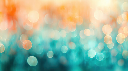 Obraz premium Abstract Christmas lights bokeh create rich, warm atmosphere with vibrant hues