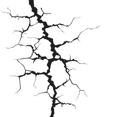 Obraz premium PNG Silhouette of cracks illustration silhouette design.