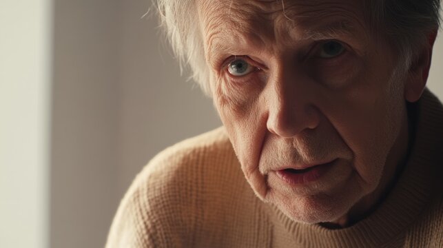 Dementia symptoms causing difficulty with reading faces. Featuring confusion and inability to recognize emotions