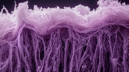 Exploring microscopic structures laboratory scientific imagery dark environment close-up cellular biology