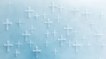 Abstract blue background. AI Generative