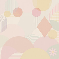 Japanese style geometric pattern