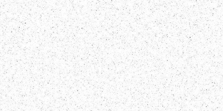 Fine grain terrazzo pattern with small abstract speckles. micro fragments creating an airy light effect across a white backdrop. polished terrazzo surface with faint gray and black specks.