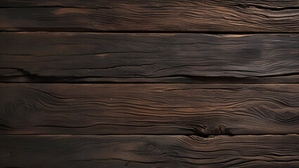 Naklejka premium Rustic Grain: Old Brown Wood Texture