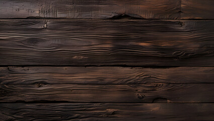 Rustic Grain: Old Brown Wood Texture