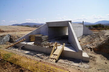 Completed Precast Culvert Installation Ready for Further Work