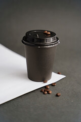 coffee, glass, tea, drink, short glass, paper cup