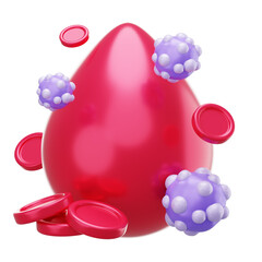 World Cancer Awareness 3D Illustrations