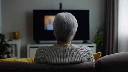 Dementia symptoms in a senior person struggling to recognize familiar items. Featuring confusion and forgetfulness