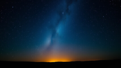 Cosmic Dusk Reverie: An Enchanting Dance of Sky and Earth
