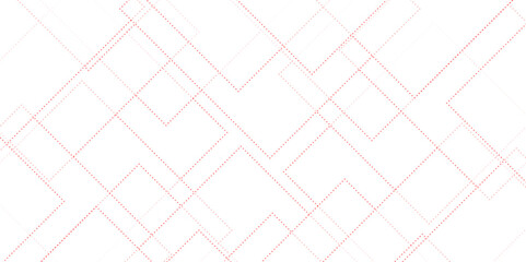 Abstract square shape geometric line background. Modern and creative design. abstract seamless modern white transparent and pink color technology concept geometric line vector                        
