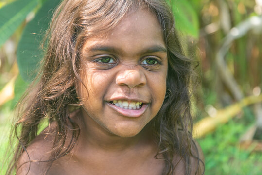 4 yo aboriginal girl