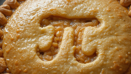 close up of bread Pi Makes the World Go Round  Eat Calculate Repeat Pi Day Celebration 