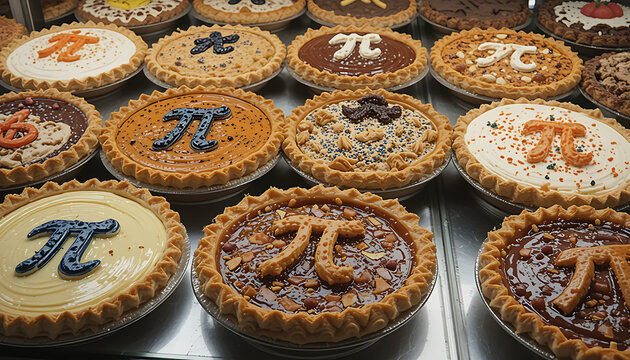 muffins with chocolate Pi Makes the World Go Round  Eat Calculate Repeat Pi Day Celebration 