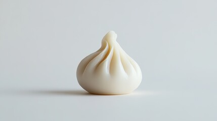 Chinese Xiao Long Bao against a white background 