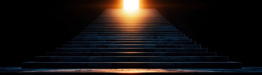 A striking image of a glowing light at the top of a dark pyramid, conveying a sense of mystery and illumination.