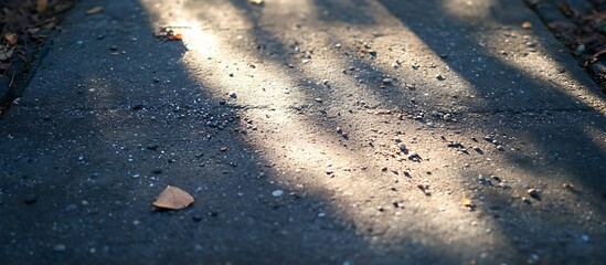 Sunlight on a Walkway