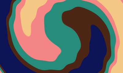 Colorful layered abstract topographic background.A wavy, layered abstract design resembling a topographic map. Vibrant and fluid, ideal for creative projects, backgrounds, and artistic compositions.