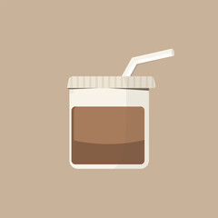 vector illustration of a cup of coffee