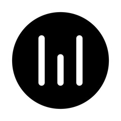 Fototapeta premium Fries Menu Circular Outline Icon Vector