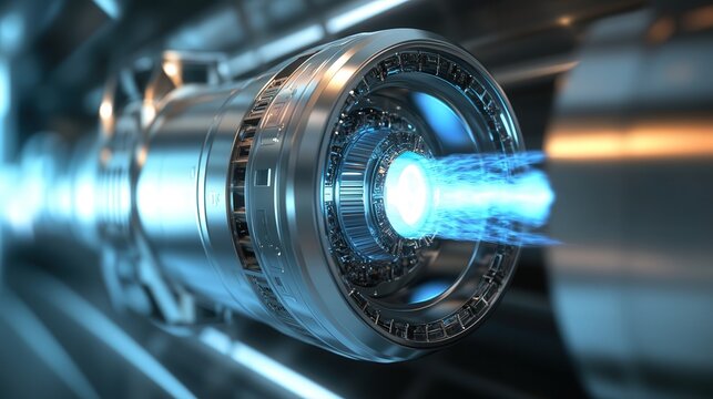 innovative propulsion system that combines antimatter and fusion engines for both high-speed travel and fuel efficiency,