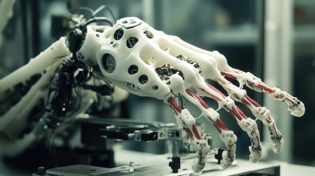 performing high-precision 3D printing in the medical field, creating custom prosthetics and implants for patients.