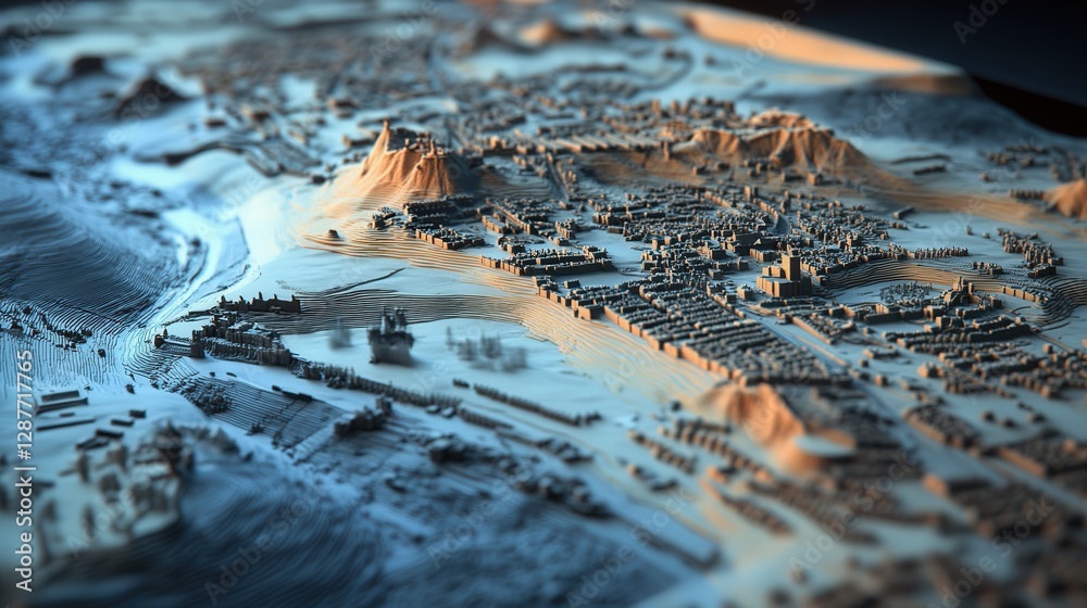 Poster ai tool that generates interactive 3d maps of historical battlefields, helping users understand stra