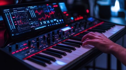 AI-driven music composition tool that generates original melodies and harmonies based on user input such as genre, mood, and instruments.