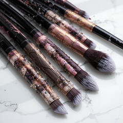 Fototapeta premium make up brushes