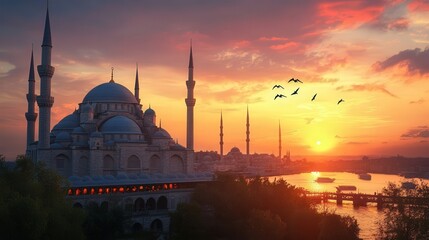 Fototapeta premium the historical and cultural influence of the Ottoman Empire on modern Turkish life, especially in food, architecture, and family traditions.