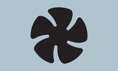 Ceiling Fan art vector illustration illustration, propeller, symbol, vector, three-dimensional, wind, fan, air, ceiling, light, sun, design, flower, icon, sign, summer, blowing, climate, clip art, com