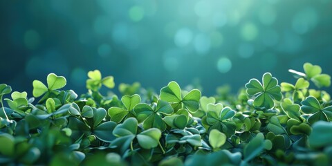 Saint Patrick Day sage 3d background
