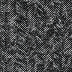 Black & White herringbone pattern forms zigzagging shapes across a textile style, textured background