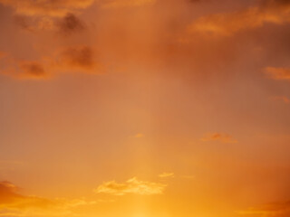 Obraz premium 朝焼けの空と雲01