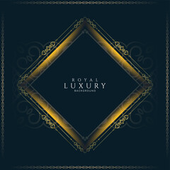 Beautiful ethnic floral frame mandala luxurious background