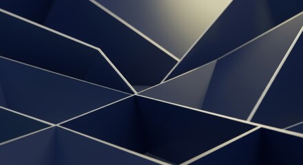 Abstract geometric pattern with sharp angles