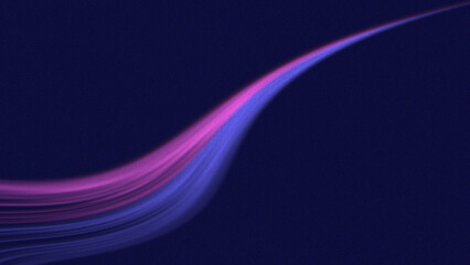 dark blue background with curved and dynamic abstract light lines.