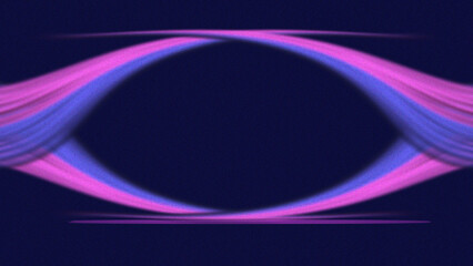 dark blue background with curved and dynamic abstract light lines.