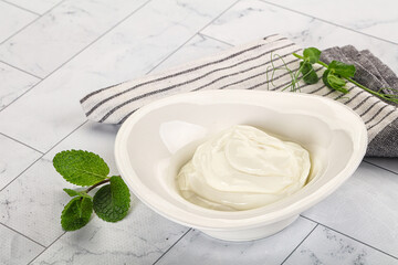 Traditional soft dietary Greek yoghurt