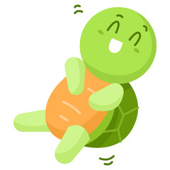 Naklejka premium Turtle 19.svg