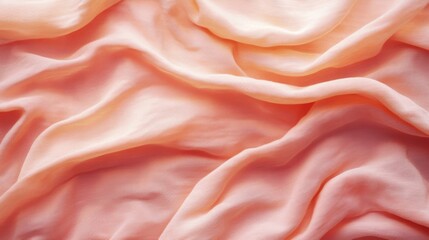 Obraz premium Peach Colored Soft Fabric Texture