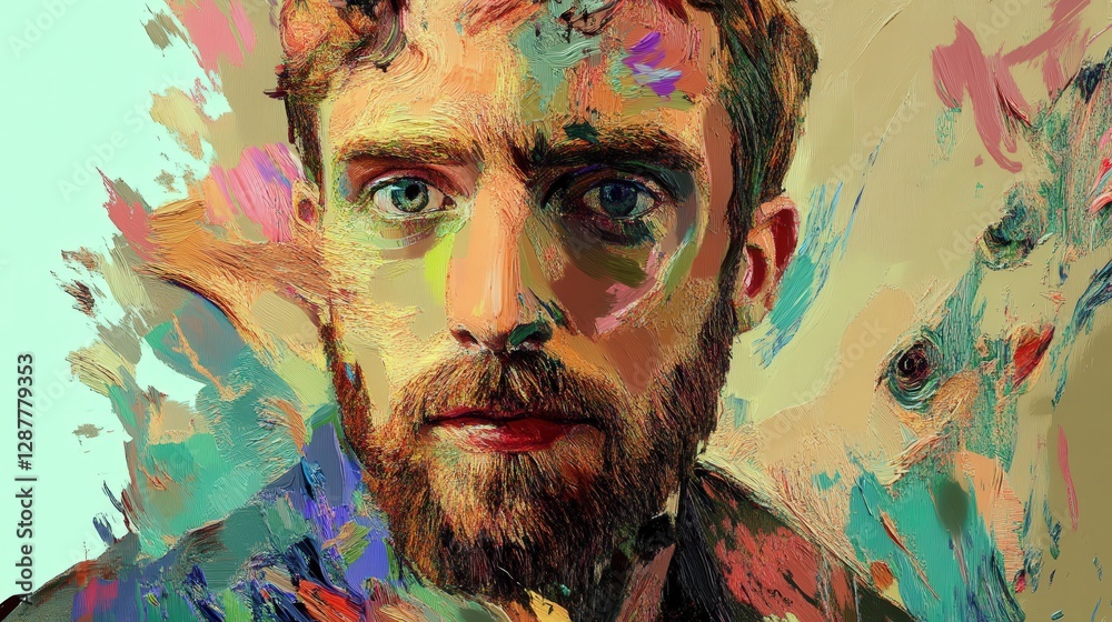 Poster ai-based machine learning system that generates customized digital art styles based on historical ar