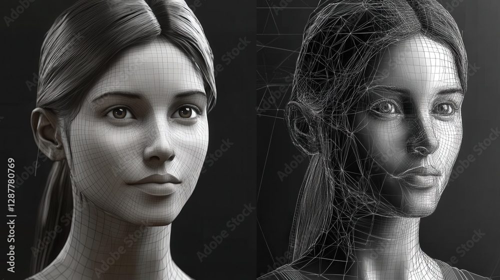 Poster ai-powered system that generates highly detailed 3d models of people and objects for use in virtual 