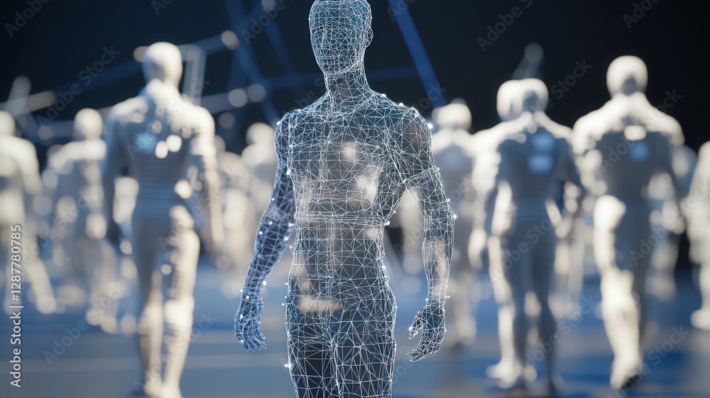 Poster ai-powered system that generates highly detailed 3d models of people and objects for use in virtual 