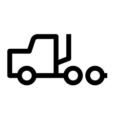 transportation thin icon