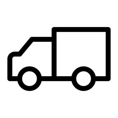 transportation thin icon