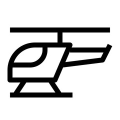 transportation thin icon