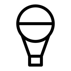 transportation thin icon