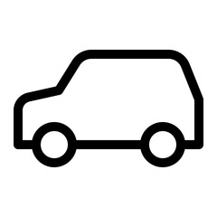 transportation thin icon